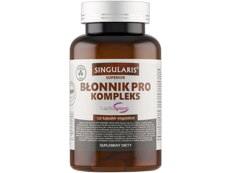Singularis Błonnik pro kompleks Lactospore, kapsułki