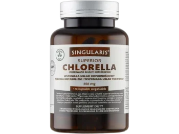 Zdjęcie produktu Singularis Chlorella, kapsułki, 550 mg