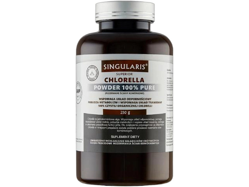Singularis Chlorella powder pure, proszek, 2,5 g