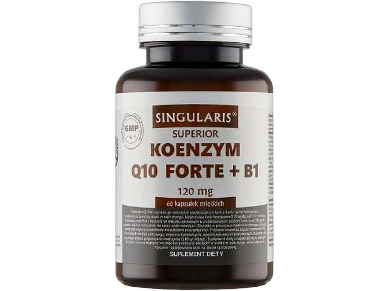Singularis Koenzym Q10 Forte + B1, kapsułki