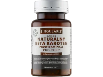 Zdjęcie produktu Singularis naturalny beta karoten, kapsułki miękkie, 8 mg