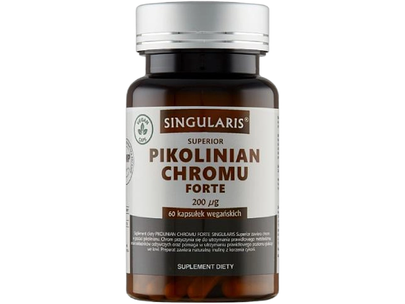 Singularis Pikolinian chromu forte, kapsułki, 200 µg