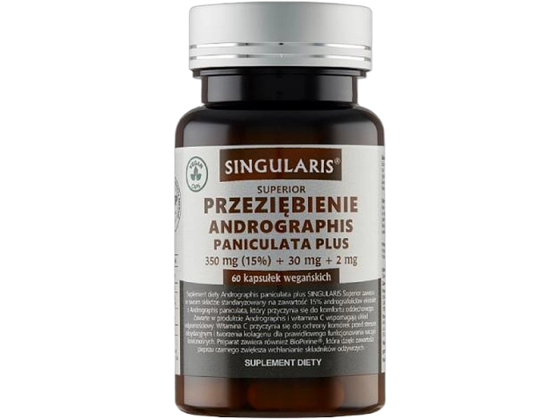 Singularis Przeziębienie andrographis paniculata plus, kapsułki