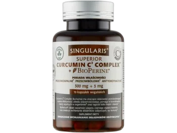 Zdjęcie produktu Singularis Superior Curcumin C3 complex + Bioperin, kapsułki