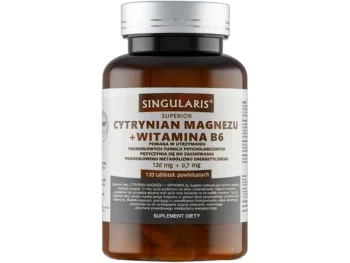 Zdjęcie produktu Singularis Superior cytrynian magnezu + witamina B, tabletki