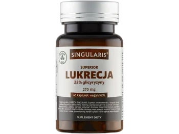 Zdjęcie produktu Singularis Superior Lukrecja 22% glicyryzyny, kapsułki