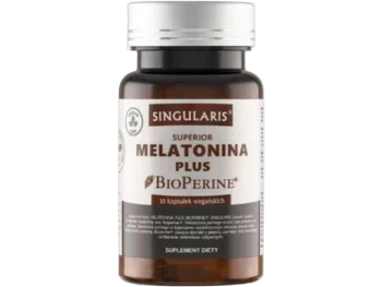 Zdjęcie produktu Singularis Superior Melatonina plus Bioperine, kapsułki, 1 mg