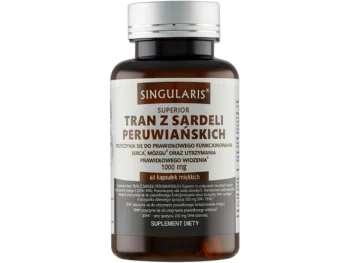 Zdjęcie produktu Singularis Superior tran z sardeli peruwiańskich, kapsułki