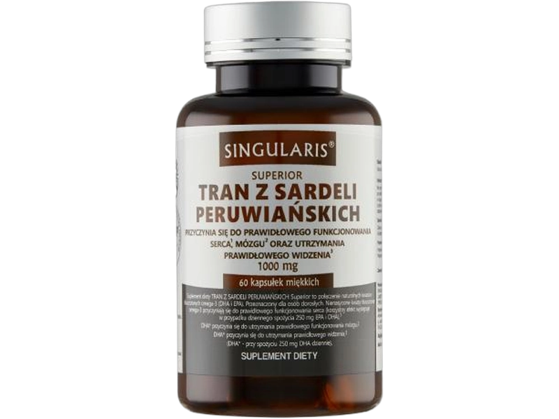 Singularis Superior Tran z sardeli peruwiańskich, kapsułki