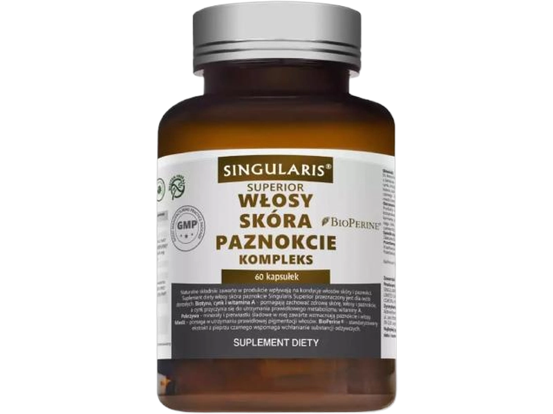 Singularis Superior Włosy, skóra, paznokcie, kapsułki
