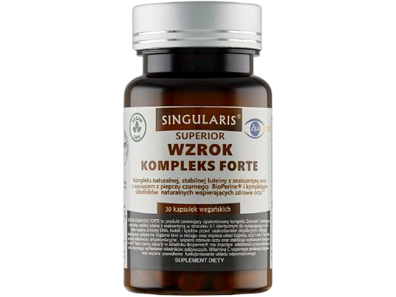 Singularis Wzrok kompleks forte, kapsułki