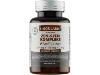 Zdjęcie produktu Singularis Żeń-szeń kompleks Bioperine, kapsułki
