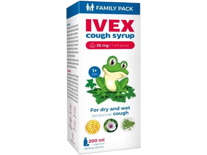 Sirowa Ivex Syrop na kaszel suchy i mokry