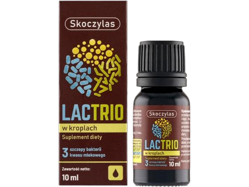 Skoczylas Lactrio, krople