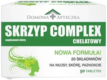 Zdjęcie produktu Domowa Apteczka Skrzyp Complex Chelatowy, tabletki