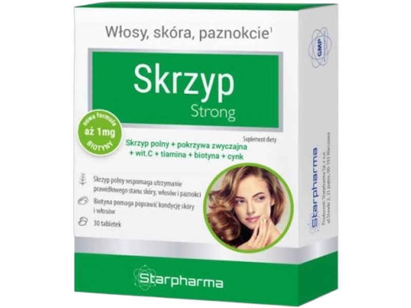 Skrzyp strong, tabletki