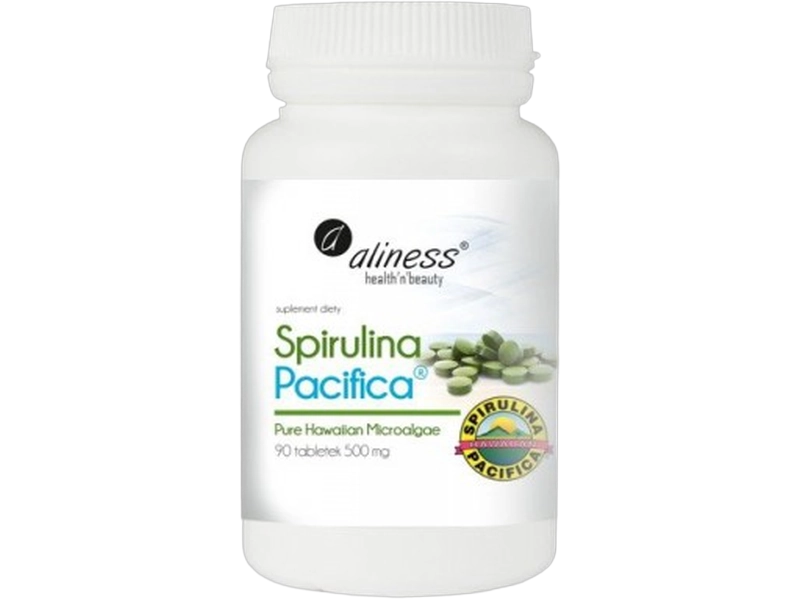Spirulina hawajska pacyfica, tabletki