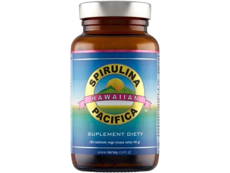 Spirulina pacifica, tabletki, 500 mg
