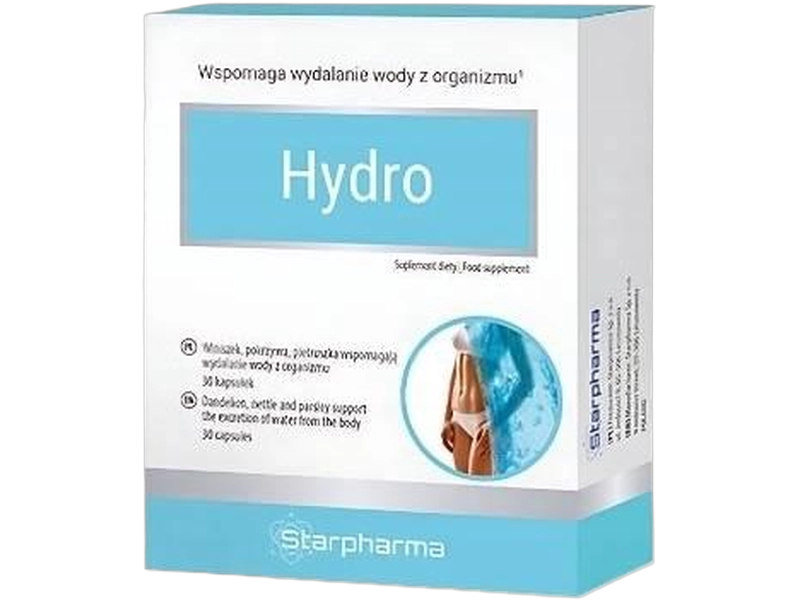 Starpharma Hydro wydalanie wody z organizmu, kapsułki