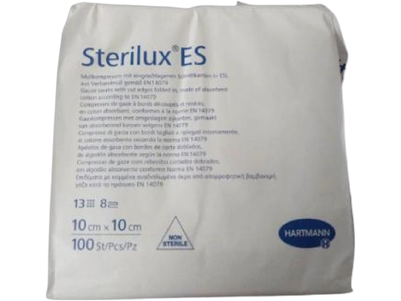 Sterilux ES kompresy niejałowe 13-nitkowe