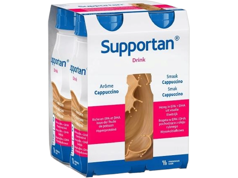 Supportan Drink, smak cappuccino, płyn