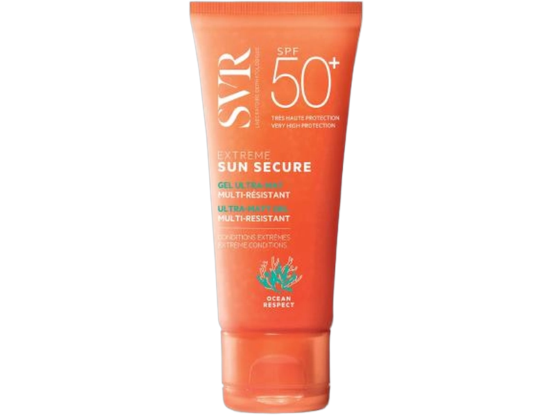 SVR Sun secure extreme żel matujący ochronny SPF50+, SPF50+