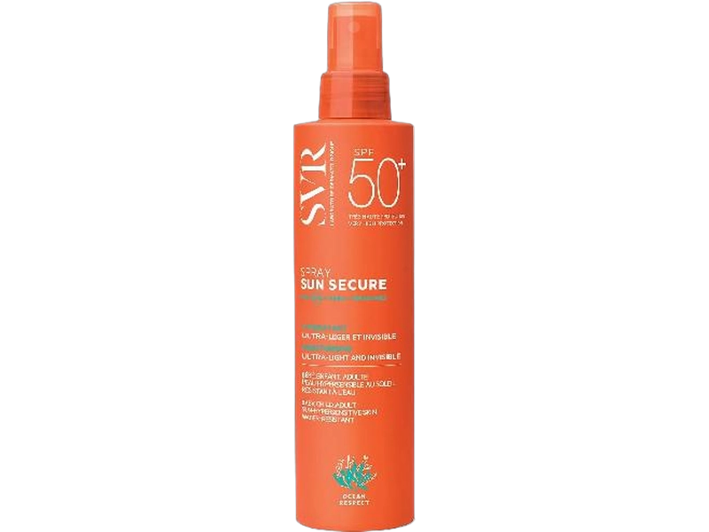 SVR Sun secure spray SPF50+ ochronne mleczko w mgiełce