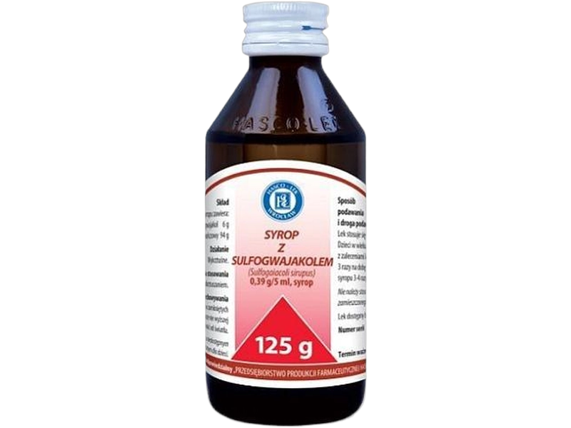 Syrop z sulfogwajakolem, syrop/Hasco