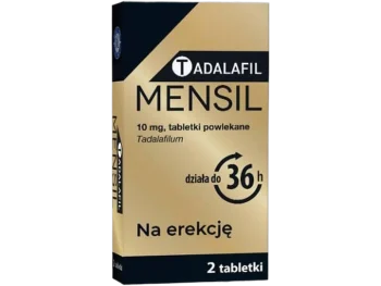 Zdjęcie produktu Tadalafil Mensil, tabletki powlekane, 10 mg