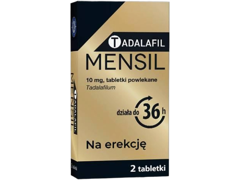 Tadalafil Mensil, tabletki powlekane, 10 mg