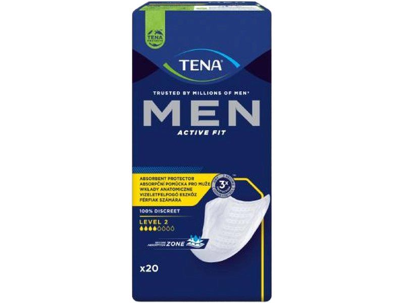 Tena Men Active fit Level 2, wkładki urologiczne