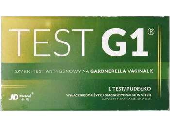 Test G1 – test antygenowy na bakterię Gardnerella vaginalis, test diagnostyczny
