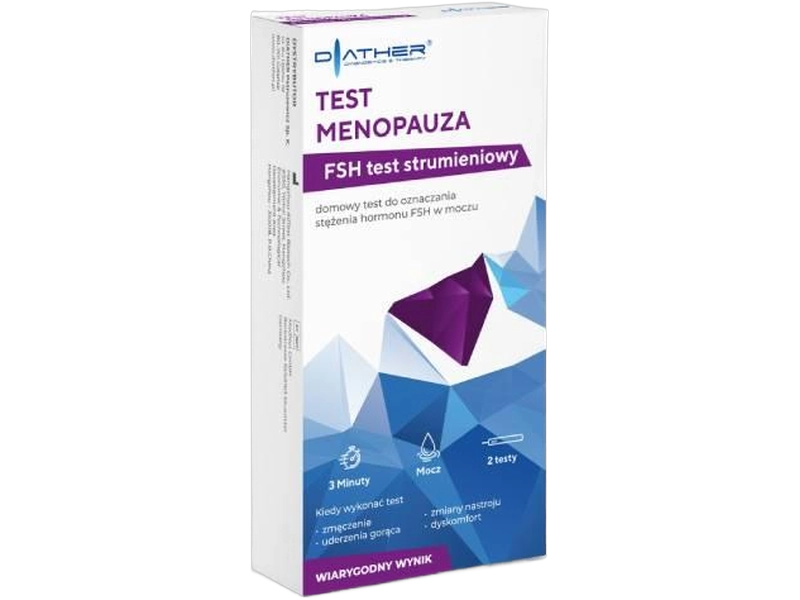 Test Menopauza strumieniowy FSH, test diagnostyczny