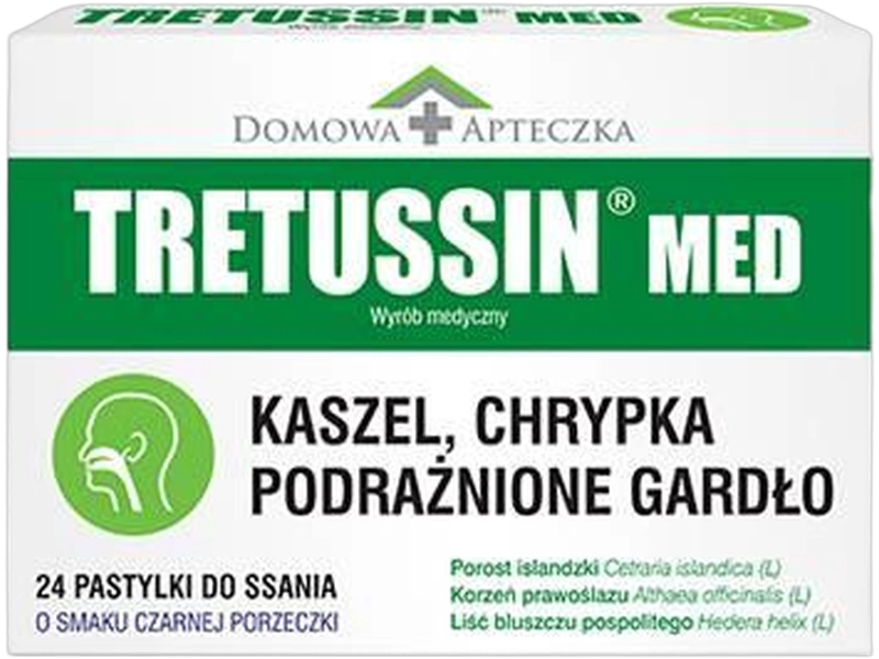 Tretussin Med, pastylki do ssania