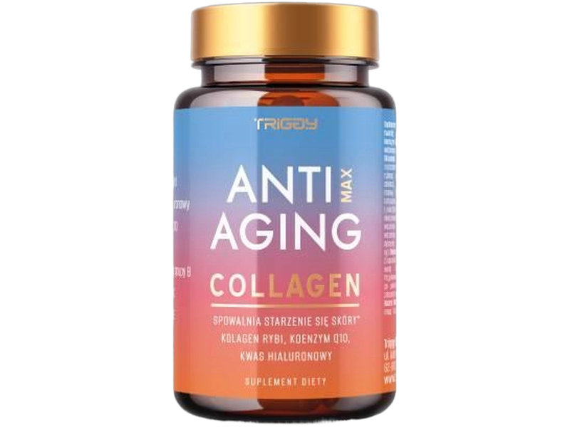 Triggy Anti aging collagen max, kapsułki twarde