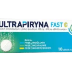 Ultrapiryna FAST C, tabletki musujące, 500 mg + 250 mg