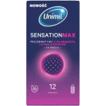 Unimil Sensation Max lateksowe z wypustkami, prezerwatywy