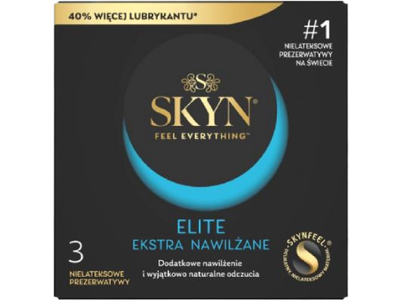 Unimil Skyn Elite ekstra nawilżenie, prezerwatywy