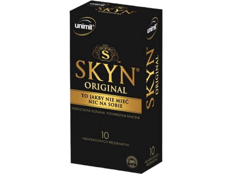 Unimil Skyn Original ultracienkie, nielateksowe, prezerwatywy