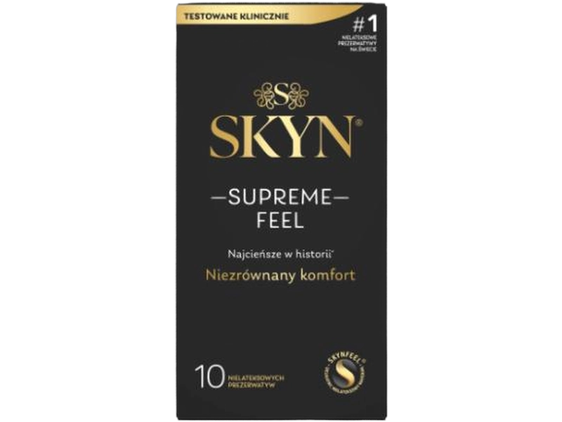 Unimil Skyn Supreme Feel nielateksowe, prezerwatywy