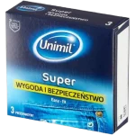 Unimil Super easy-fit klasyczne, prezerwatywy