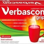 Verbascon Grip, smak malinowy, saszetki