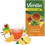 Verdin Fix, mieszanka ziołowa z cytrusami, saszetki