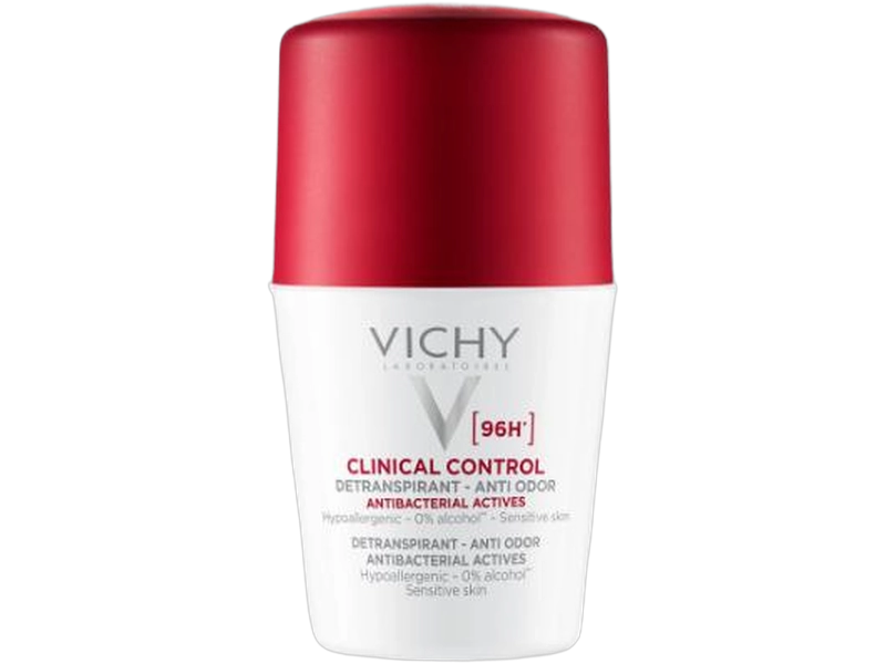 Vichy Clinical control antyperspirant dla kobiet przeciw nadmiernemu poceniu, roll-on