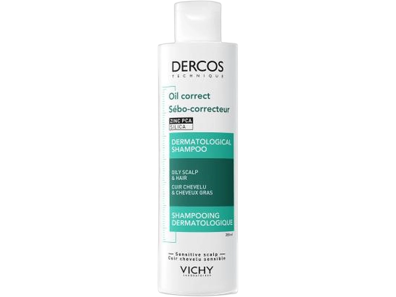 Vichy Dercos Oil correct szampon normalizujący sebum