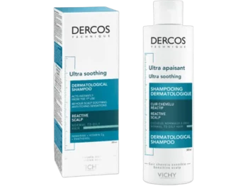 Zdjęcie produktu Vichy Dercos szampon ultrakojący włosy normalne i przetłuszczające się