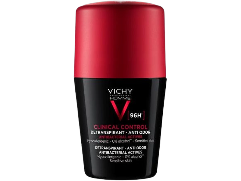 Vichy Homme Clinical control 96h antyperspirant dla mężczyzn, roll-on