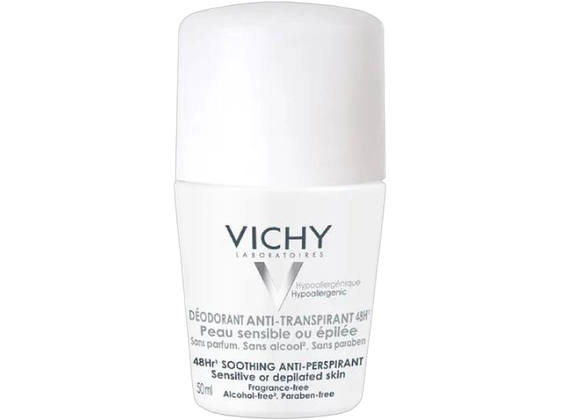 Vichy Kojący antyperspirant, roll-on