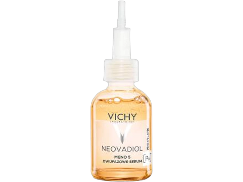 Vichy Neovadiol Meno 5 dwufazowe serum ujędrniające i wyrównujące koloryt do skóry twarzy przed i po menopauzie