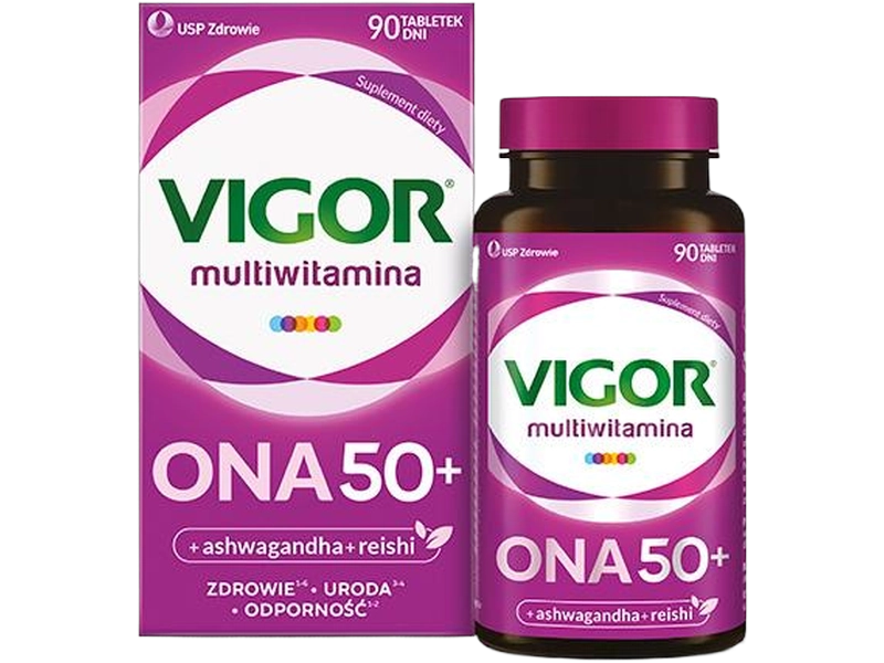 Vigor Multiwitamina ONA 50+, tabletki